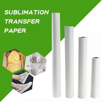 China 33g 47 Inch Breathability Printable Sublimation Paper For Dye Sublimation Printing for sale