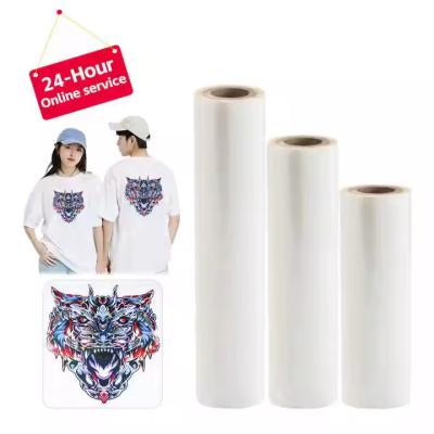 China Cold Peel Single Side A3 30cm 33cm 60cm Width 100m Dtf Roll Paper for sale