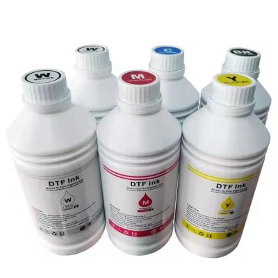 China White Textile Pigment DTF Transfer Ink 1000ml for Epson I3200 for sale