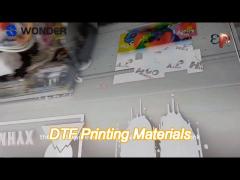 60cm digital printing dtf heat transfer pet film dtf printer film men canvas shoes t-shirts printing