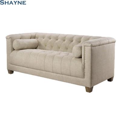 China Shayne Public Company ODM Manufacturer Luxury Customize Living Room Chesterfield Tufted Sofa Set Furniture Excellent for sale