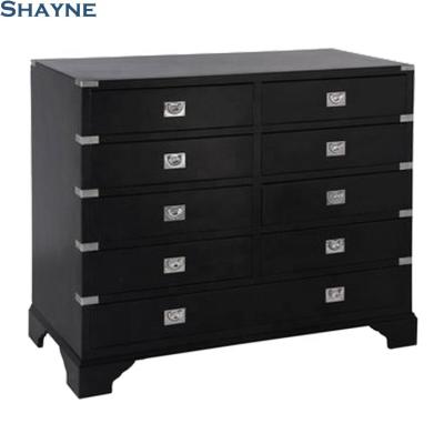 China High End Shayne Luxury Solid Birch Customize Antique American Mahogany French Reproduction Furniture Style Chest Of Drawers Wood for sale