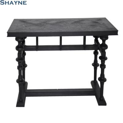 China Luxury Shayne ODM Furniture Factory High End Customize Style Italian Antique Monaco Platner Secretary Dining Table for sale