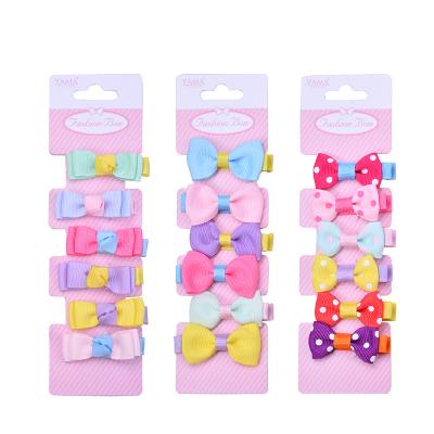 China Wholesale Custom Recyled Ribest Gift Ribbon Bow For Kids Hair Clips Butterfly Flower Wrapping for sale