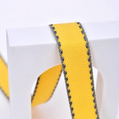 China Ribest Polyester Double Twill Daily Dot Ribbon For Clothes Flower Wrapping 24 Colors 100Yards for sale