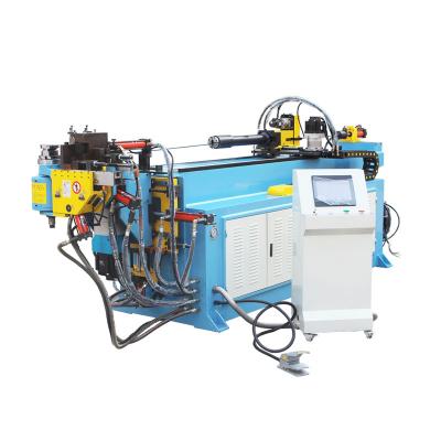 China Hotels PLC Electric Controller 4 Inch Chuck Bender CNC Steel Tube And Pipe Bending Machine for sale