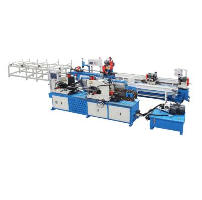 China Factory CNC Pipe Cutting Charmfering Shrinking Machines Processing Production Line for Yuetai Factory Price Steel and Metal for sale