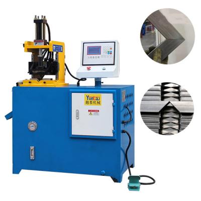 China Stainless PIPE And Aluminum Pipe Pipes Angle Punch Notching Machine For Corner Furniture for sale