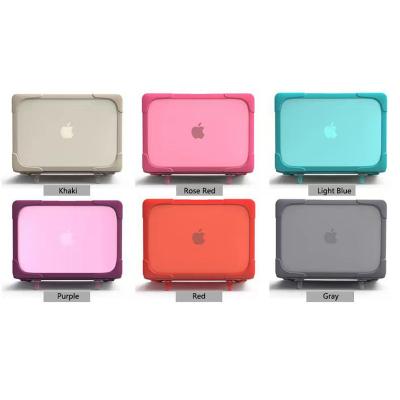 China Newest Fashionable Logo Durable TPU Protective Laptop Cover Hard Case For Macbook Air 13 inch Military Level MIL-STD-810G for sale