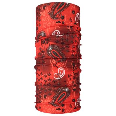 China Outdoor Activities Wholesale Custom Bandana Bandana Thick Leathers Tube Logo Men Face Print Headwear for sale