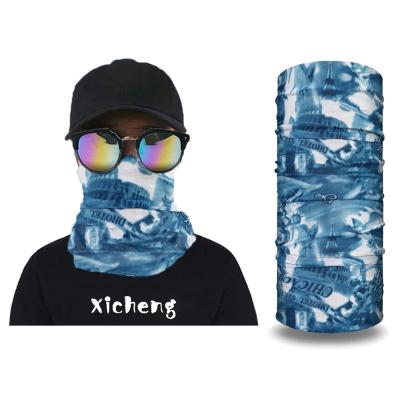 China Custom Outdoor Activities Bandana Tube Fishing Face Mask for sale