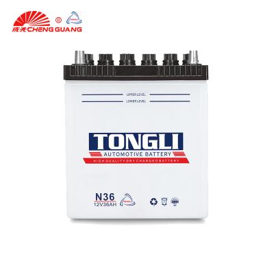 China Car Engine Start Charging Dry Battery ns40zl 12v 36ah Saudi Arabia Thailand For Car for sale