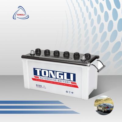 China Korean style N200 Japanese standard dry charged OEM 12v 200AH high quality lead acid car battery wholesale 517*265*218*228mm for sale