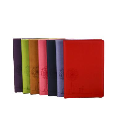 China New A5 100 sheets soft cover loose leaf portable notebook leather softcover notebook for sale