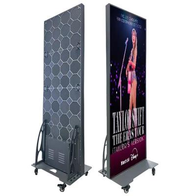 China High Brightness Indoor Led Poster Screen With 640x1920mm Cabinet Size for sale