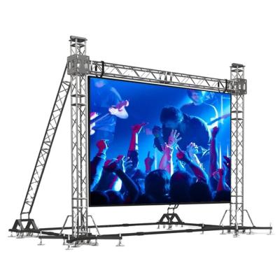 China Slim Lightweight Rental Outdoor Led Display 1R1G1B1W SMD1921 Led Screen On Hire for sale