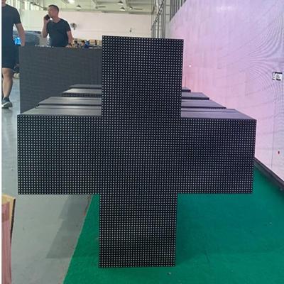 China 320x160mm IP65 Led Cross Display Screen 3 In 1 Pixel With 100000 Hours Lifespan for sale