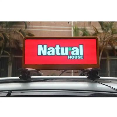 China Car Taxi Top Outdoor LED Display High Brightness With 960x320mm Screen Size for sale