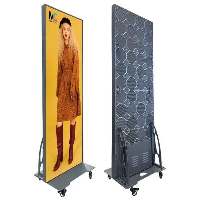 China IP31 SMD Indoor Poster LED Display With 640x1920mm Cabinet 150000 Hours Lifespan for sale