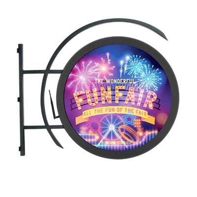 China P5.926 Outdoor Double Side Circular LED Display Full Color Front Service Maintenance for sale