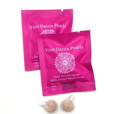 China Vaginal detox pearls original private label Vaginal Detox Pearls Womb Wellness yoni tampon private label yoni pearls for sale