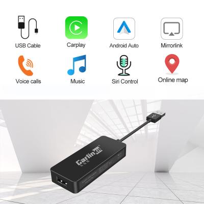 China Carlinkit plug and play car play USB module for mirror link android aftermarket screen upgrade carplay dongle for sale