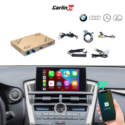 China Easily & Reversible Airplay Carplay Multimedia Carlinkit Installation Interface Video Box For Audi BMW Mercedes Benz Lexus for sale