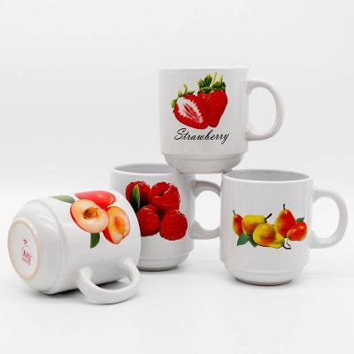 China Wholesale Custom Viable Ceramic Straight Cup LOGO Flower Mug Cylinder Personalized Mug Milk Mug Advertising Ceramic Mug Home for sale