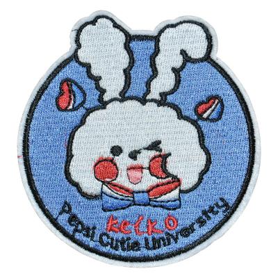 China One Piece Scratch Anime Accessories Garment Accessories- No Glue Back Embroidery Patch Animal Textile Accessories for sale