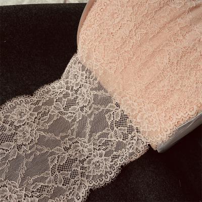 China Factory stock wholesale 20cm viable huge wide lace skin pink dress skirt lace clothes accessories eyelash lace doll for sale