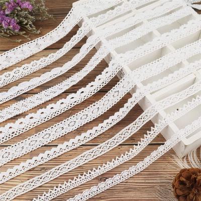 China Viable Wholesale Accessories Manufacturers Wholesale Lace Curtain Rim Lace Wedding Apparel Cotton Knit Lace for sale