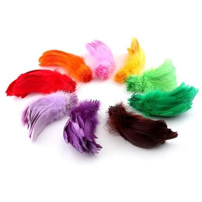 China Feather Handcraft Diy Handmade Shaggy Feather Dyed Feather Gift Box Decorative Shaggy Feather Filling Ornaments for sale