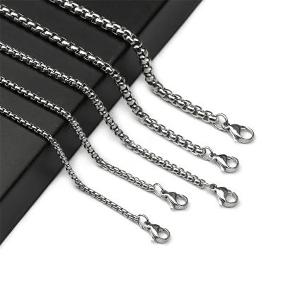 China Diy Titanium Accessories Men's Hiphop Factory Supply Stainless Steel Snake Pendant Chain Necklace for sale