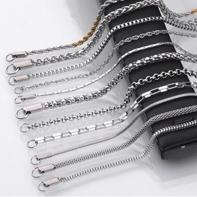 China Fashionable Wholesale High Quality Men's Jewelry Stainless Steel Keel Chain Necklace Hip Hop Necklace for sale