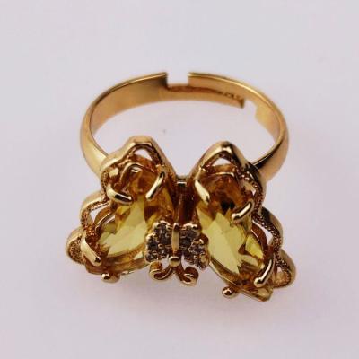 China Beautiful Hot Selling Butterfly Casual Ring Open Rings Adjustable Butterfly Jewelry For Women for sale