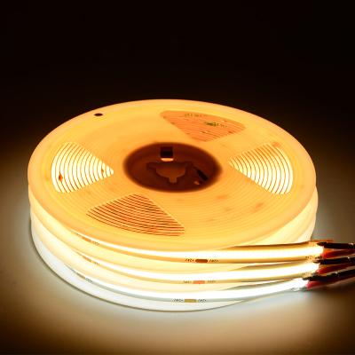 China Desk 3 years warranty 480led 528led cob led strip CE rohs UL 12v 100ft light 6500k 24v flexible warm white white cob led strip for sale