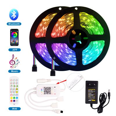 China Music home sync UL rohs CE multi color led strip lights with wifi controller smart motion sensor rgb led strip lights for sale