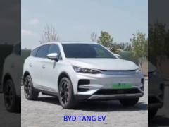 White Fully Electric SUV 635km Luxury Midsize SUV BYD Tang Flagship