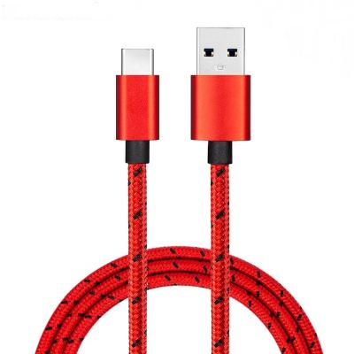 China Aluminum Alloy Shell 0.5m QC 3.0 Quick Charge and Nylon Braiding USB 3.0 Data Sync A to C Cable for Samsung Galaxy S9/S20/S10/S8 for sale