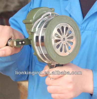 China Manual Emergency Signal Warning Siren, LK-100 Warning Siren, LION KING Signal Hand Crank Siren for sale