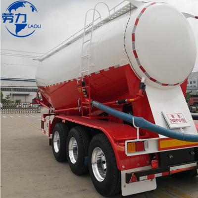 China Dry Bulk Powder Cement Export to Africa second hand cement bulker trailer 50Ton powder transporting bulk cement tanker semi trailer for sale for sale