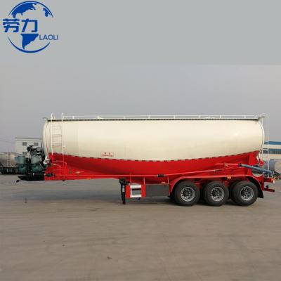 China Dry Bulk Powder Cement 2 axles 3 Axles 30~90 Ton High Loading Capacity Bulk Feed Carrier Tanker Trailers Dry Bulker Cement Semi Trailer for sale