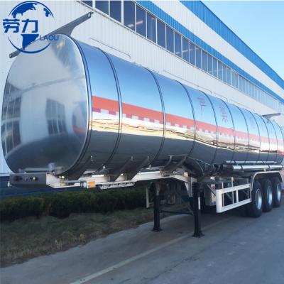 China Truck Trailer 4 Axle Truck Trailers Fuel Tanker Semi Trailer With 3 Apartment  60cbm Tank Semi-Trailer For Gasoline Diesel Crude Oil for sale