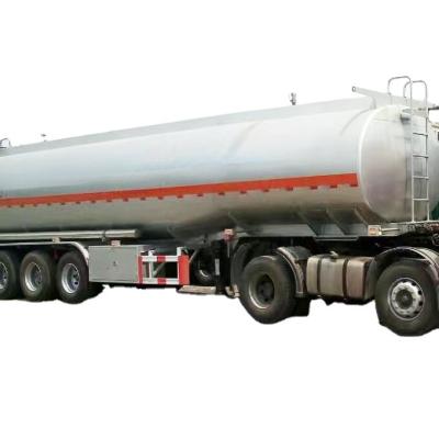 China Truck Trailer 4 Axle Semi Truck Trailer Liquefied Gas Transport Semi-Trailer 43000 Litres Fuel Tanker Semi Trailer For Sale for sale