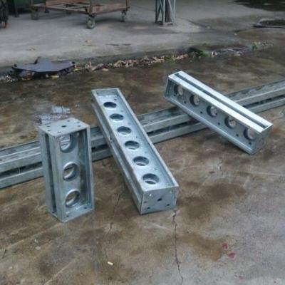 China Modern Cold Galvanized Scaffolding Platform Plank Metal Scaffolding Soldier for sale