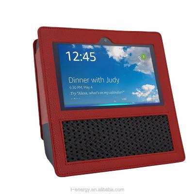 China Shockproof for Echo Show Protective Case, Wholesale Factory Price, Tablet Leather Case for Amazon 2017 Echo Show with Laptop - Black for sale