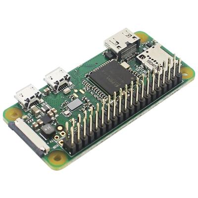 China Raspberry pi zero WH 1GHz 512Mb RAM Raspberry pi Wireless WiFi Board with 40 Pin Pre-Soldered GPIO RPI Zero WH Headers for sale