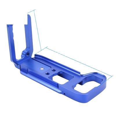 China OEM Aluminum Custom L-Bracket Quick Release Plate Vertical Base, Holding SLR Accessories Adapter Bracket for sale