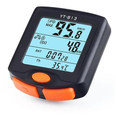 China YT-813 Multifunction Waterproof Bike Speed ​​Meter Digital Bike Computer Sports Sensors Bike Computer YT-813 for sale