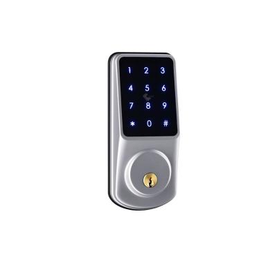 China Tuya tuya smartlife home WiFi digital keypad safe Keyless safe remote control deadbolt electronic rfid rfid door lock for sale